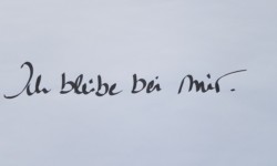 Ich bleibe bei mir!